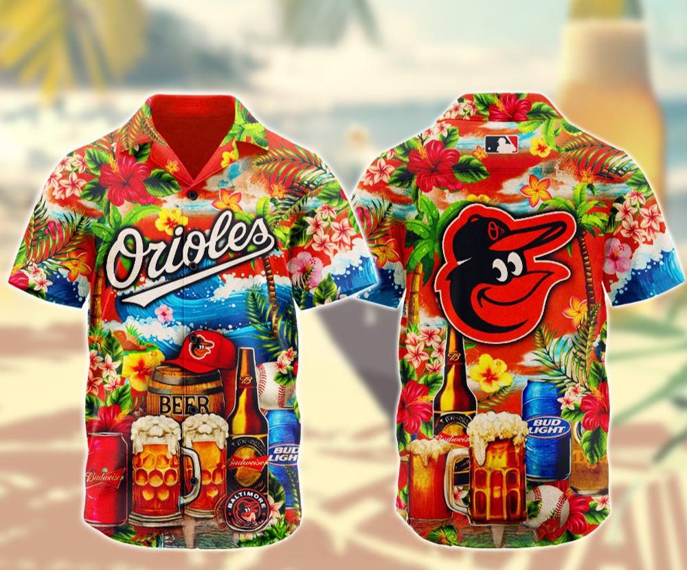 Baltimore Oriole MLB Summer Limited 2025 Hawaiian Shirt Merch Giveaway Summer Unisex T-Shirt XXXXL