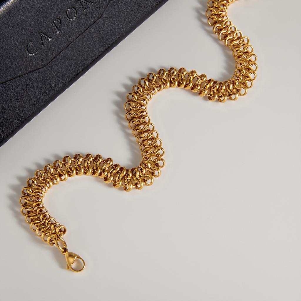 Light luxury niche minimalist style thick chain necklace necklace jewelry