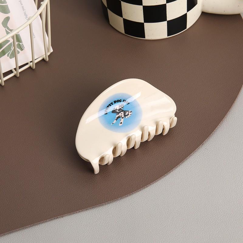 Tulip Cherry 2024 High-End Spotted Dog Hair Clip