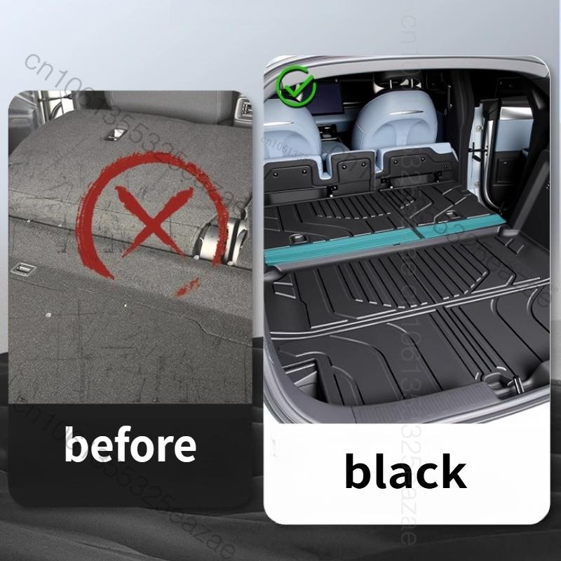 For DEEPAL S05 2025 2024 2026 Car Rear Trunk Cargo TPE Trunk Mat Floor Tray Rear Seat Backrest Pad Auto Accessories