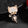 New Alloy Brooch High-end Sense Niche Women Spot High-end Pin Coat Suit High-end Versatile Corsage
