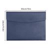 A4 Double Layer Leather Document Briefcase with Custom Logo