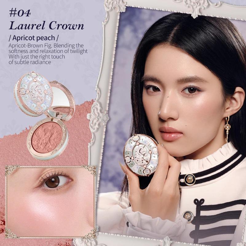 Flower Knows Little Angel Blushes Cream Smooth Long-lasting All-Day Face Enhancing Makeup Korean Blush Cream For Cheek