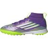 F50 League Mid Top Kids' Soccer Shoes Purple Kids' JI3549