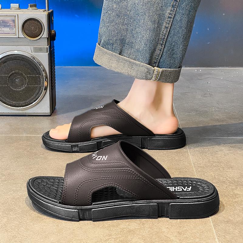 

Летние новые тапочки мужские классические нескользящие пляжные римские сандалии легкие ЭВА мягкие для дома и улицы удобные шлепанцы мужские туфли 42