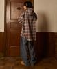 FDR Multi Check Over Hood Shirt_Pink