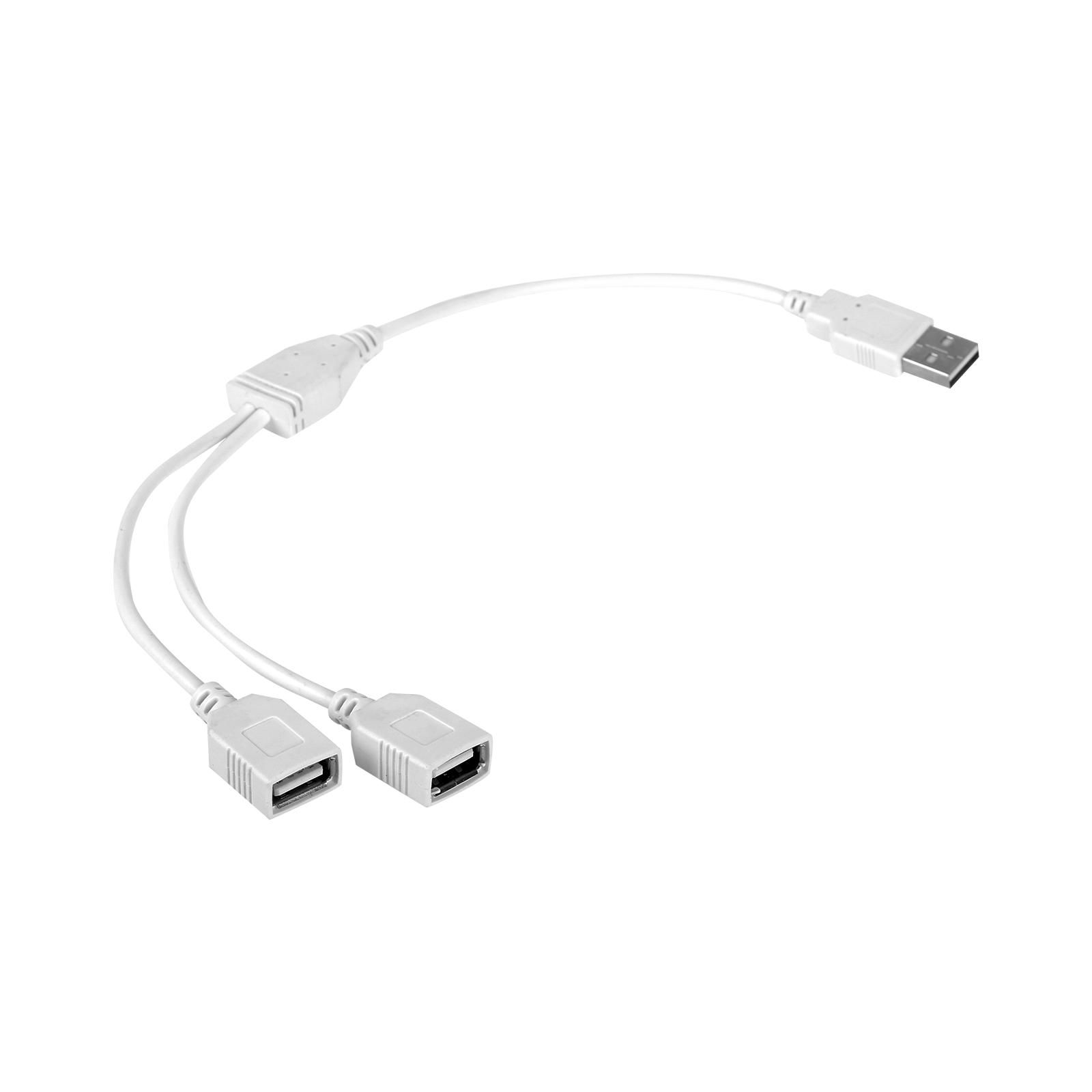 USB-кабель Удобный USB-удлинитель USB-разветвитель Y-кабель USB-разветвитель на 2 — фото 4