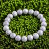 Itoigawa Natural Jadeite Soft Japanese National Jomon Power Stone Jadeite Workshop Special Paulownia Wood Quality Guarantee BR0690 (10mm Beads, 16.5cm