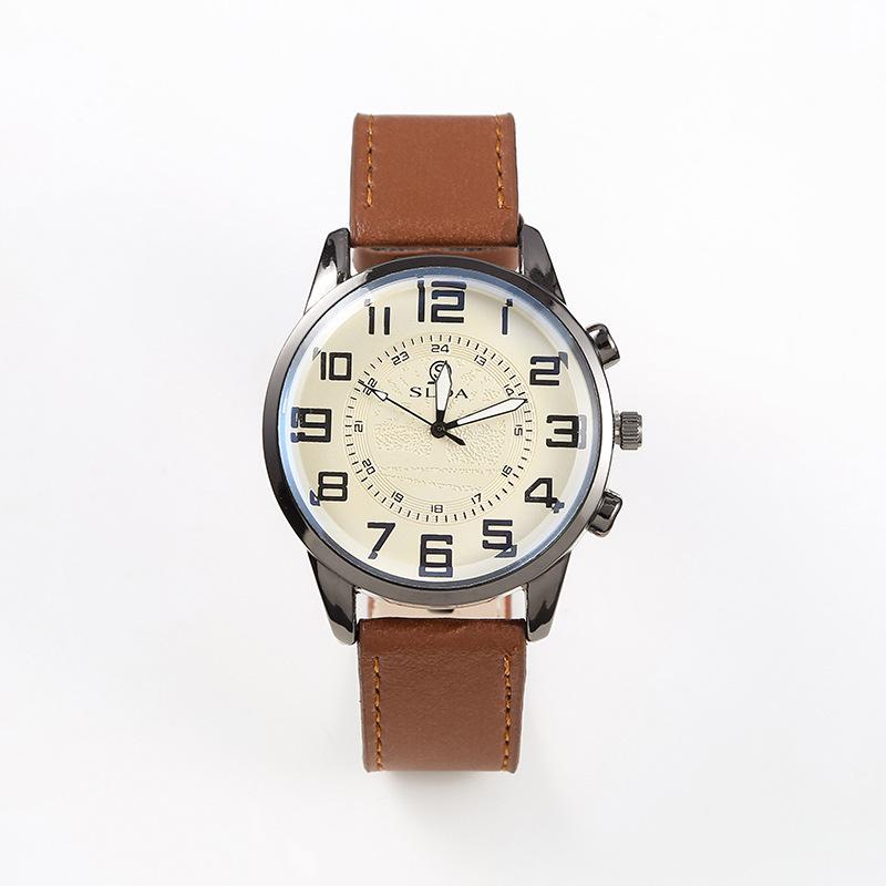 

Men’s Retro Digital Quartz Watch: Fashionable Business Belt & Casual Style for Students