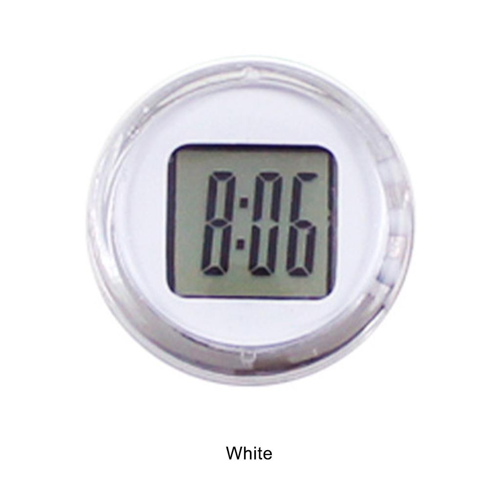 Montre Horloge Numérique Étanche Précise et Élégante Plastique Durable Affichage Numérique Horloge Affichage Montre Chronomètre, blanc