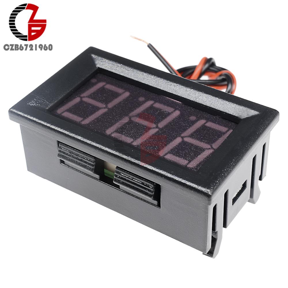 DC 5V 12V 24V 0.56" LCD Digital Voltage Meter Voltmeter Battery Capacity Tester Detector for Electronic Mobile Power Bank