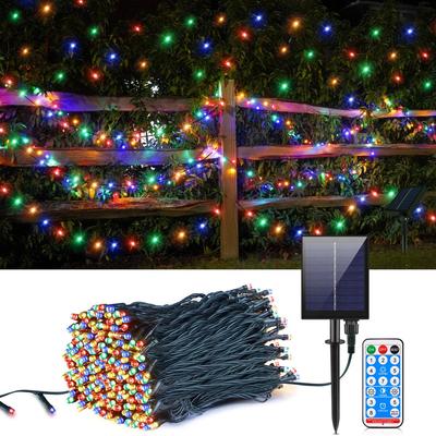 Lampada a stringa solare a LED per esterni Ghirlanda 10-100M Impermeabile Fata Festa di nozze Vacanza Giardino Decorazione natalizia