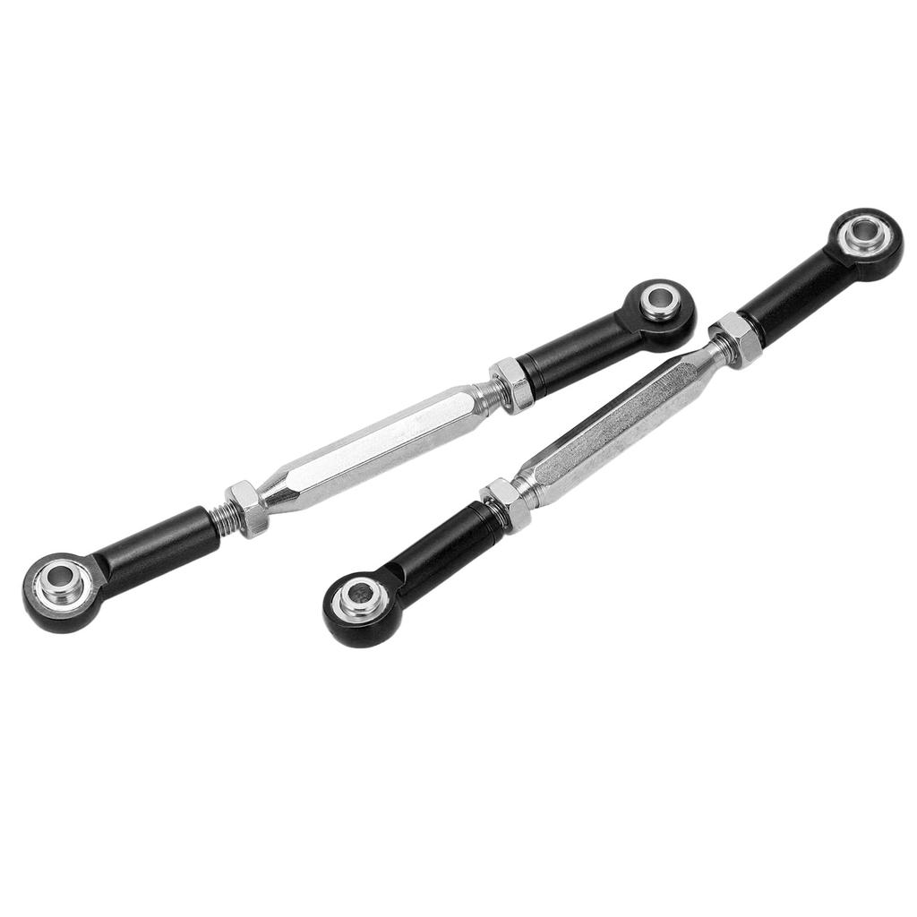2Pcs Steering Rear Suspension Arm Tie Rod Steering Shaft Tie Rod for JLB 1Celsius10 Racing Truck