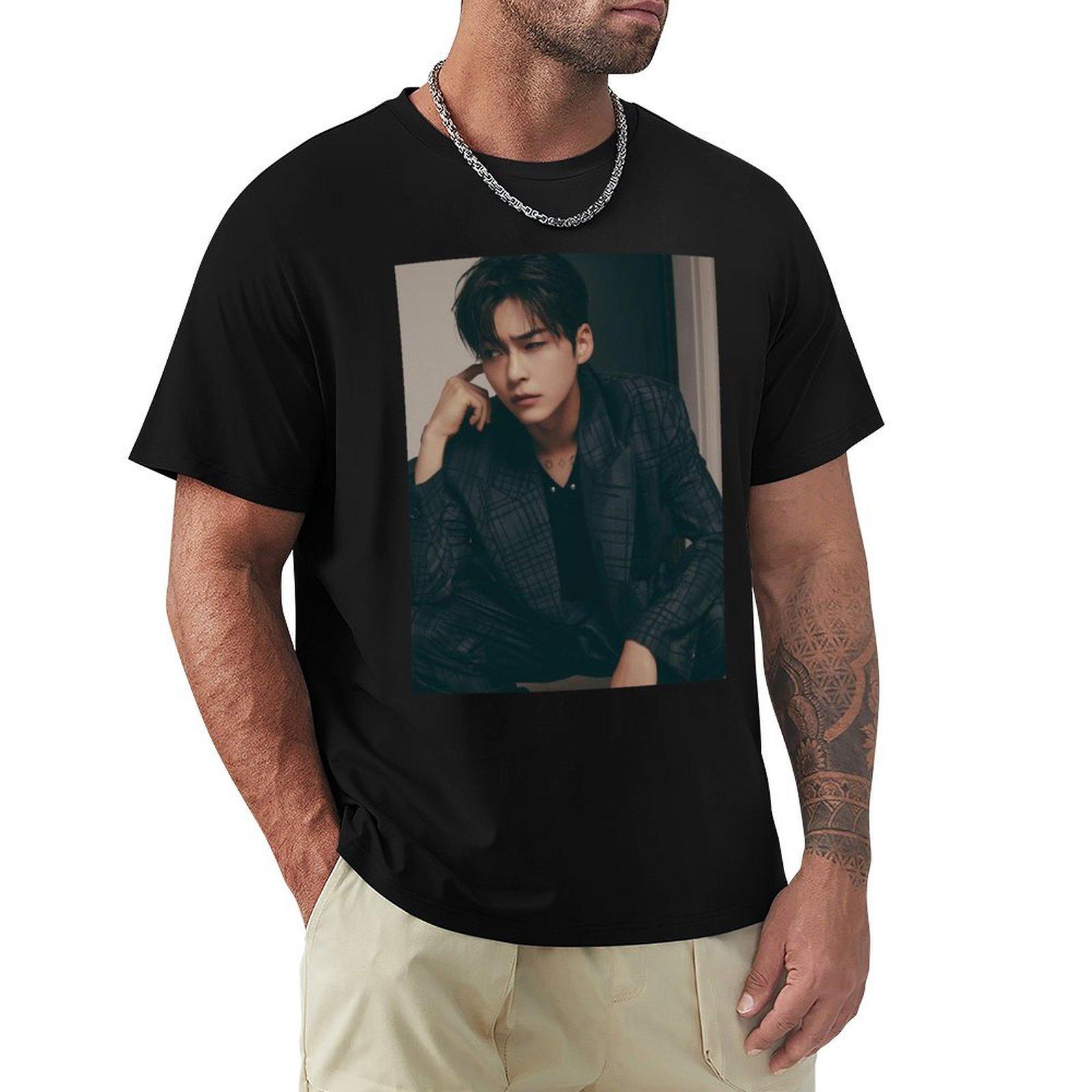 

Sung Hanbin ZB1 Photoshoot TShirt Tshirts man football t shirt quickdrying mens fashion 4XL