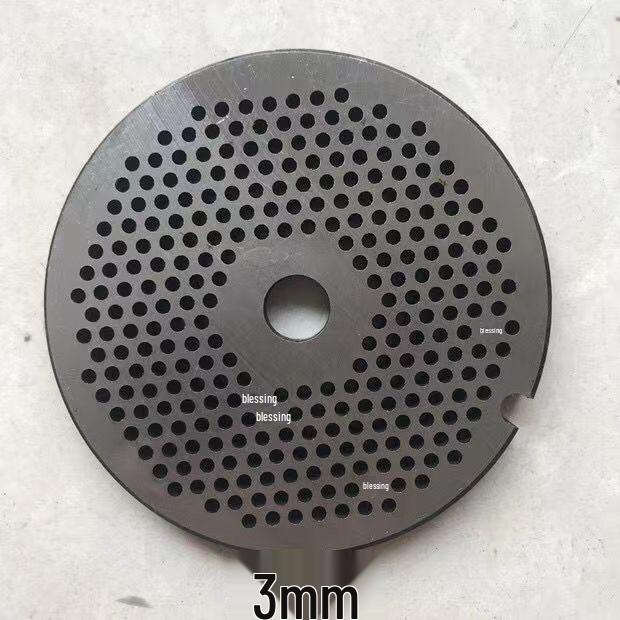 32-Type Meat Grinder Accessory Set: Cross Blade, Round Blade, Grating Plate, Hole Plate, Stainless Steel Blades