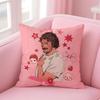 Hot Charismatic American Actor PPedro Pascal Cushion Cover Pillow Case Soft Skin Friendly Fabric  Concealed Zipper