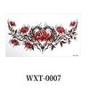 3D Texture Floral Body Art Sticker Crown Cross Wing Temporary Tattoo Instant Decals  Music Festival