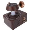 Rotating Water Droplet Aromatherapy Diffuser Bluetooth Vintage Raindrop Humidifier with White Noise Remote Control for