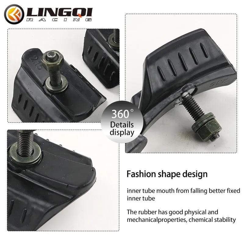 LINGQI RACING Wheel Rim Inner Tire Lock 1.6" 1.85" 2.15" For Motocross Dirt Bike ATV Scooter Motorcycle Body Systems Safe Bolt