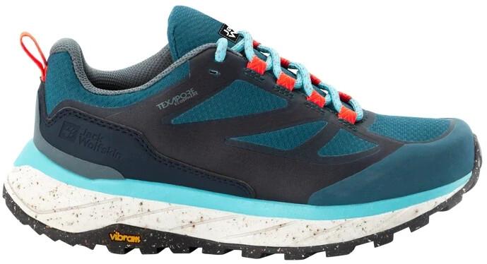 

Обувь для треккинга Jack Wolfskin Terraventure Texapore Low Women (4051631) blue/coral 38