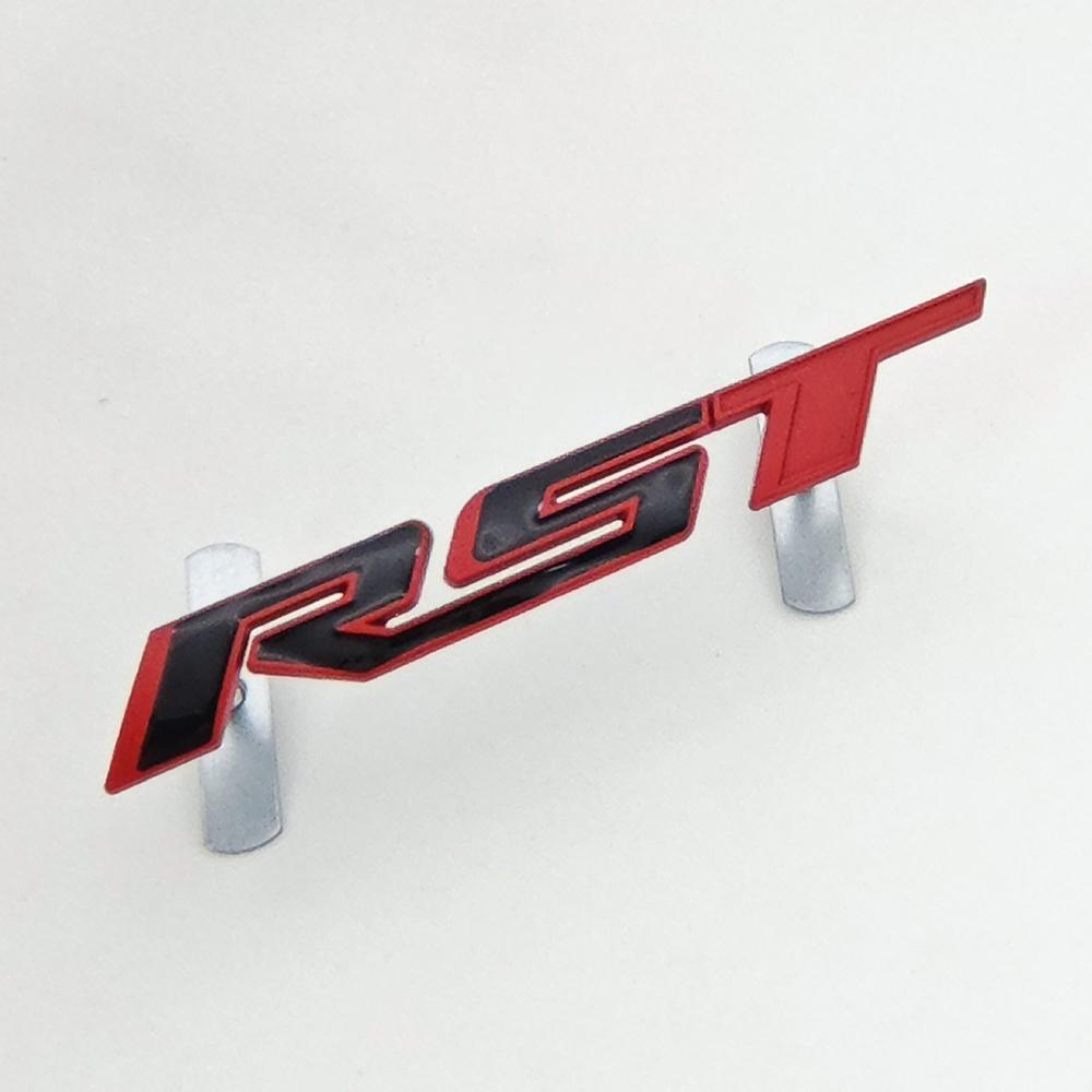 3D kovová samolepka na auto Znak RST Emblem přední mřížky Odznak kufru blatníku Pro Chevrolet Tahoe Silverado Suburban Colorado Příslušenství