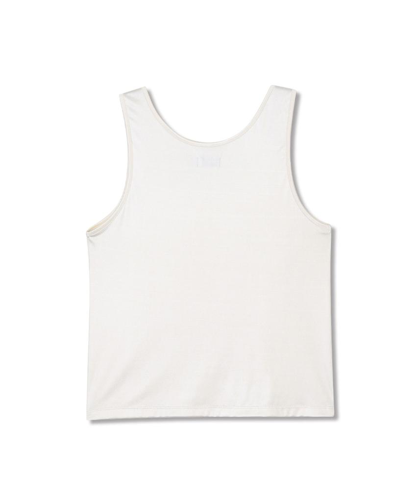 Michikoleondeonkosino Silky Jersey Sleeveless Ivory