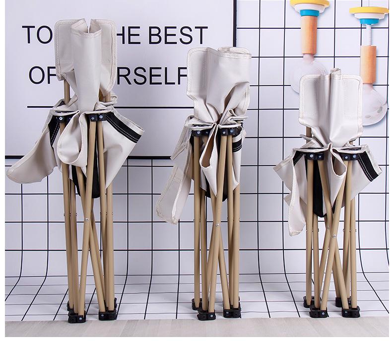 Chaise de Camping Pliante Portable d'Extérieur avec Logo Personnalisé - Parfaite pour la Pêche, le Croquis et les Sorties Printanières