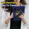 Rugged Case Universal for Huawei Honor Pad X9 X8 Pro 2023 11.5 Inch Armor Stand Cover with 360 Rotatable Hand Strap Shockproof