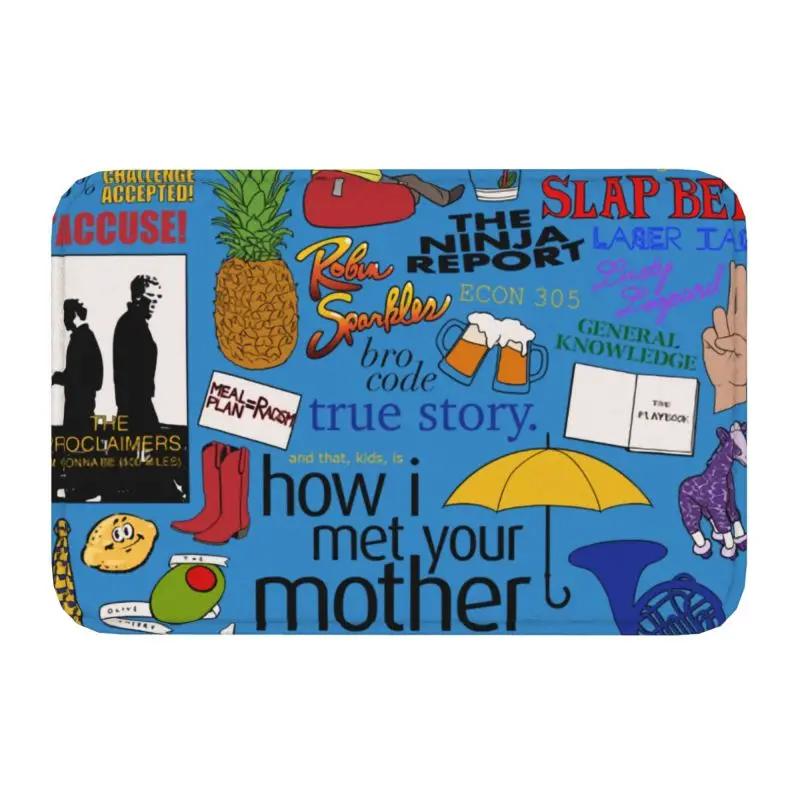 Intervention How I Met Your Mother Front Floor Door Entrance Mat Outdoor TV Show Bath Kitchen Doormat Toilet Carpet Rug