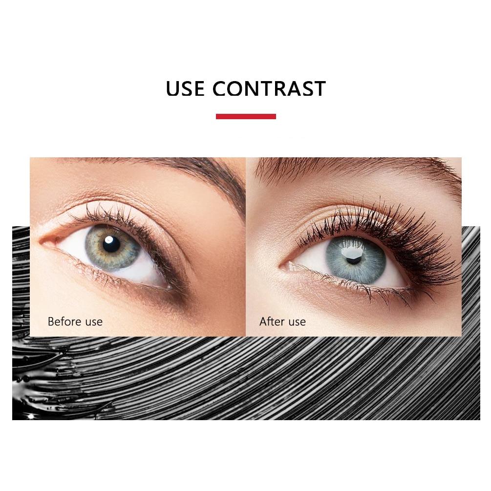 Qibest Black Curling Wydłużający przedłużanie rzęs Mascara Kosmetyczne narzędzia do makijażu