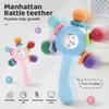 Baby Zahnungsspielzeug Set Zahnungsentlastungsspielzeug BPA Frei Niedlich Geformtes Säuglingszahnungs-Molarenspielzeug Zahnpflege Neugeborene Artikel