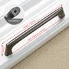 KAK Zinc Alloy Pearl Gray Cabinet Handles Drawer Knobs Kitchen Cupboard Door Pulls Fashion Furniture Handle Cabinet Hardware