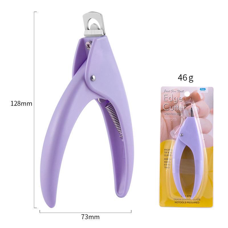 Multi-Functional U-Shaped Nail Clipper & Straight Scissors for Nail Art