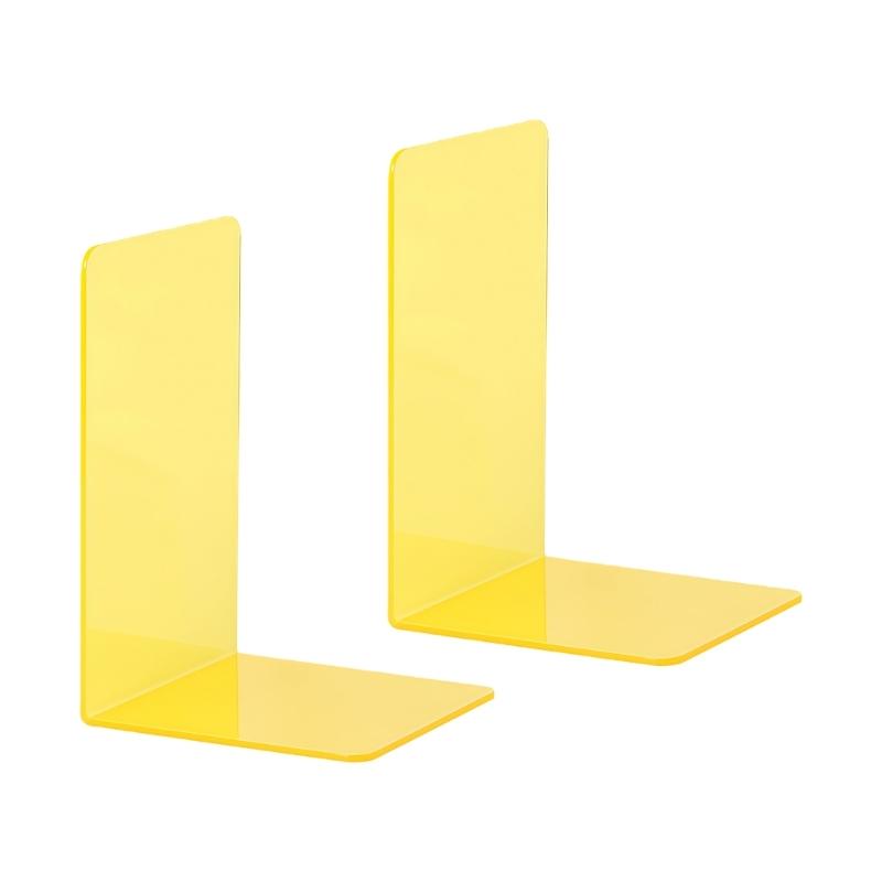 

Books Stand Books Holders Books Decorations Elegant Display Stand for Displaying Pictures Cookbooks Notebooks Bookends жёлтый