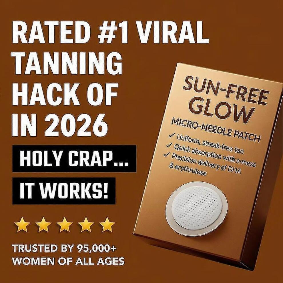 Sun-Free Glow Micro-Needle Tanning Patches-7Pcs/Box