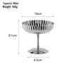 304 Stainless Steel Dessert Cup and Pudding Bowl – Small Snack Plate for Ice Cream