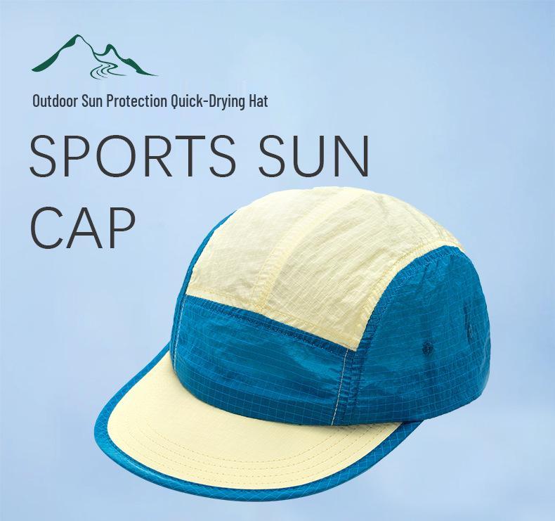 Quick-Dry Breathable Waterproof Sunscreen Baseball Cap for Outdoor Sports and Hiking
