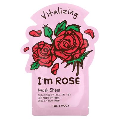 I'm Rose, Vitalizing Beauty Mask Sheet, 1 Sheet, 21G(0.74Oz)