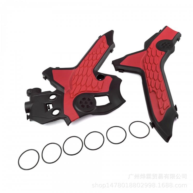 CRF300L Frame Guard Skid Plate Protector Honda Off-Road Motorcycle - Plastic Impact Shield In Multiple Colors