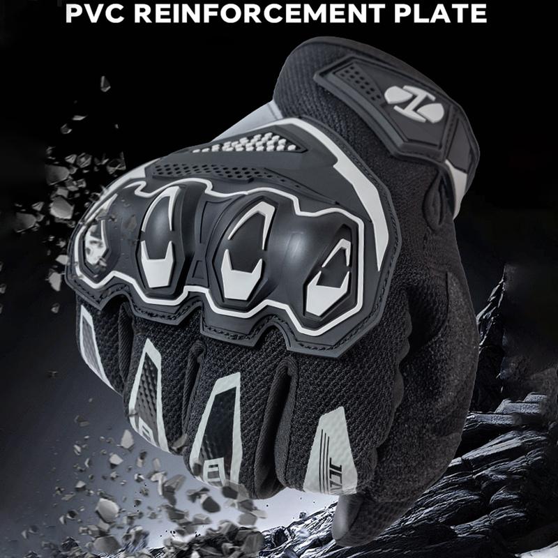 2026 New Summer Breathable Motorcycle Gloves Wear-resistant Non-slip Motocross Gloves Anti-fall Motorbike Gloves Men Touchscreen