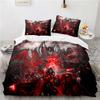 World of Warcraft Games Bedding Set Horde Banner Flag Printed Duvet Cover Set Pillowcase Twin Full Queen King Size Drop Shipping