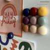 10Pcs Mo Landi Refrigerator Magnets Colorful Decorative Magnets New Resin Fridge Magnets  For Home