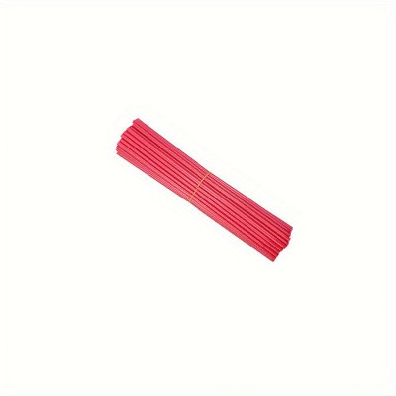 72Pcs Motorcycle Wheel Spoked Protector Wraps Rims Skin Trim Covers Pipe For Motocross Bicycle Bike Cool Accessories 11 Colors