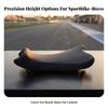 Motorcycle Front Seat Washable Cushion Soft for Commuters, Daily