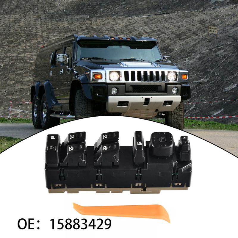 Black Driver Side Switch Non-Deformation Property Non-deformation Control OEM Compatible Parts Practical ge