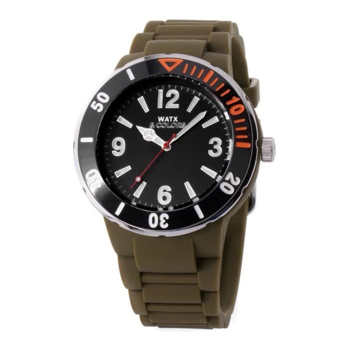 Montre - Watx - RWA1620-C1513 - Silicone - Imperméabilité 5 atm - Quartz