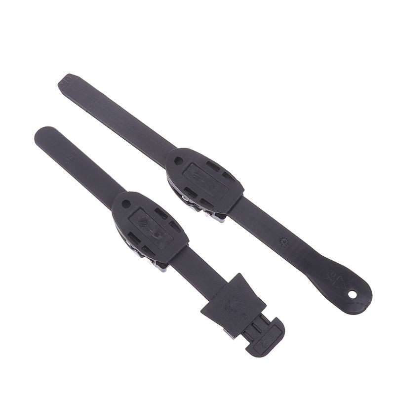 1/2 Sett Rulleskøyter med Skralle Høyhastighets Skralle Skøytestropper Fikseringsspenne Med Skruer Ankelbelte Tape Rulleskøyter Fikseringsbånd