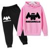 2026 New Children's Sportswear Set-Boys' Girls' Hooded Sweatshirt Pants Set (3-13 Years Old) Top+Bottom Clothing Brand Apparel