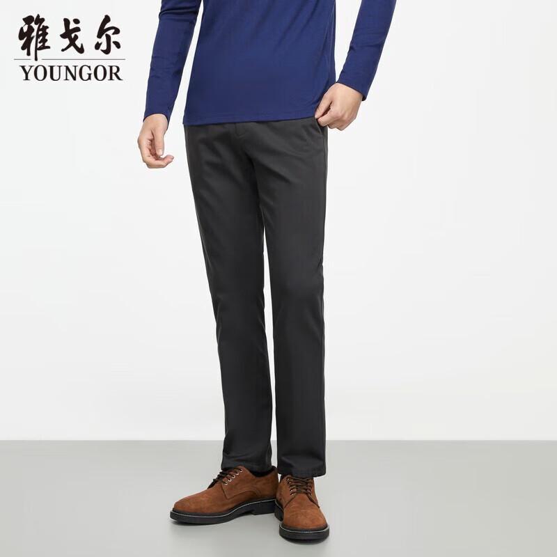 Youngor Men s Autumn/Winter Business Casual Straight Leg Pants M