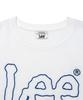 LEE Big Twitch Logo Linen Blend Knit Ivory